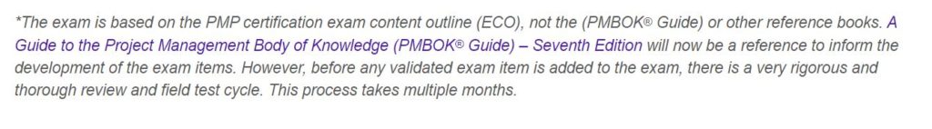 pmbok 6th vs 7th edition for pmp exam